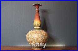 Large Antique Doulton-Lambeth vase. Slater pattern onion vase. Art Nouveau