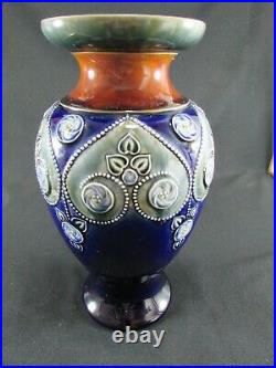 Large Doulton Lambeth Hannah Barlow Vase c. 1905