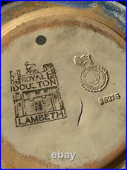 Large Royal Doulton Lambeth Vase C1923 35 CM Tall