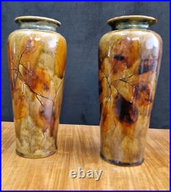 Original Royal Doulton Vases called Autumn Leaf made in the 1920s