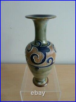 Pretty Royal Doulton Lambeth Stoneware Vase By Frank Butler