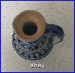 RARE DOULTON LAMBETH EWER made 1877 by ROSINA BROWN