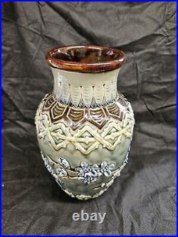 Rare Antique Doulton Lambeth Asian Motif Japanese Sakura Vase Emily M. R. Welch