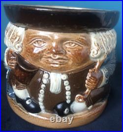 Rare Royal Doulton Lambeth England 8588 Toby Jug 4 High