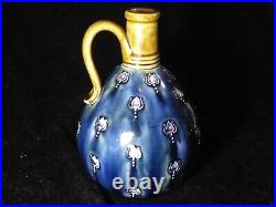 Royal Doulton Art Nouveau Unusual Flagon / Jug 7 1/4