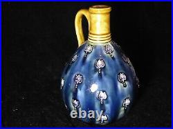 Royal Doulton Art Nouveau Unusual Flagon / Jug 7 1/4