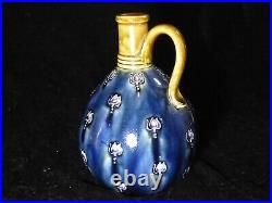 Royal Doulton Art Nouveau Unusual Flagon / Jug 7 1/4