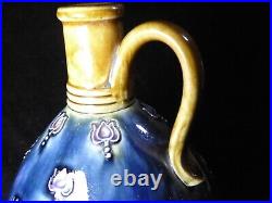 Royal Doulton Art Nouveau Unusual Flagon / Jug 7 1/4