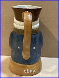 Royal Doulton Lambeth 8572 Toby Jug The Standing Man 8.75