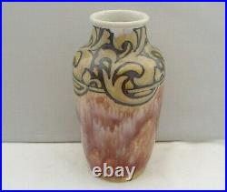 Royal Doulton Lambeth Art Pottery Vase Mark V Marshall 1905 Art Nouveau