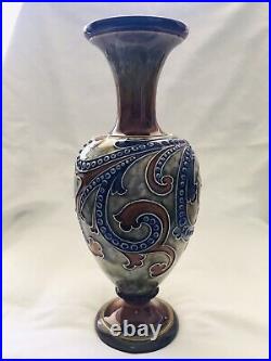 Royal Doulton Lambeth Frank Butler Art Nouveau Vase c1904