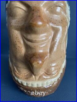 Royal Doulton Lambeth Harry Simeon Marriage Day/After Marriage Toby Jug 12cm VGC