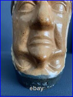 Royal Doulton Lambeth Harry Simeon Marriage Day/After Marriage Toby Jug 12cm VGC