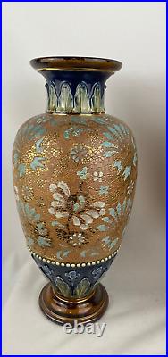 Royal Doulton Lambeth & Slater Large Vase Excellent Used Condition