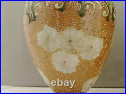 Royal Doulton Lambeth Slaters Patent Art Union Of London Pair Vases Art Nouveau