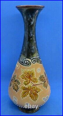 Royal Doulton Lambeth Slaters Ware 19th century antique bottle vase