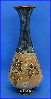 Royal Doulton Lambeth Slaters Ware 19th century antique bottle vase