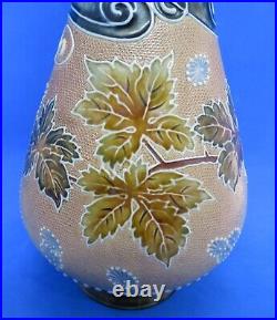 Royal Doulton Lambeth Slaters Ware 19th century antique bottle vase