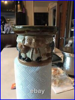 Royal Doulton Lambeth Stone Ware The Best Is Not Too Good Tobacco Jar