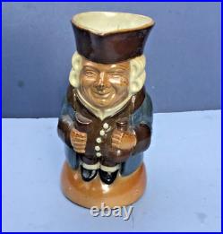 Royal Doulton Lambeth Stone Wear by Harry Simeon Large Toby Jug 9 8572