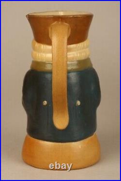 Royal Doulton Lambeth Stoneware Toby Jug 21.5cm and stamped