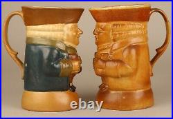 Royal Doulton Lambeth Stoneware Toby Jug 21.5cm and stamped