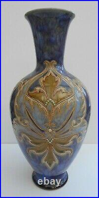 Royal Doulton Lambeth Vase Eliza Simmance Antique Art Nouveau Stoneware