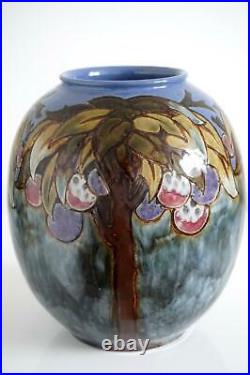 Royal Doulton Lambeth Vase Fruiting Tree Design Vera Huggins c. 1925