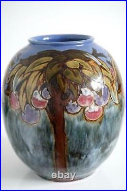 Royal Doulton Lambeth Vase Fruiting Tree Design Vera Huggins c. 1925