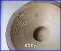 Royal Doulton Lambeth Vases Pair x2 By Helena M Pennett PP
