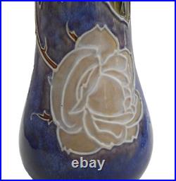 Royal Doulton Lambeth Vases Tube Lined Roses Jane Hurst