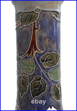 Royal Doulton Lambeth Vases Tube Lined Roses Jane Hurst