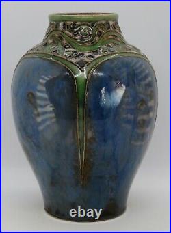Royal Doulton Lambeth ware vase Bess Newberry