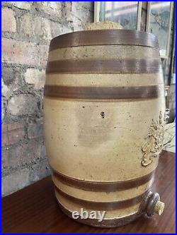 Royal Doulton Watts lambeth london bar keg barrel antique english pottery