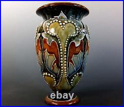 SUPERB RARE, EARLY, DOULTON LAMBETH VASE by FRANK A BUTLER