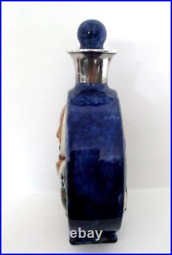 Veryrare Doulton Lambeth Moon Flask The Best Is Not Too Good Harry Simeon
