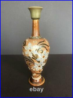 Victorian Doulton Lambeth Art Nouveau Vase by Eliza Simmance