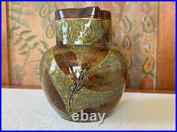 Vintage Royal Doulton Lambeth Foliage Ware Stoneware Pottery Pitcher 2114