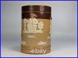 Vintage c1930s Royal Doulton Presentation Mug Salt Glaze MONTAGUE QUEST LODGE